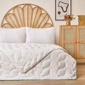 Evidea Soft Beyaz 195x215 cm Çift Kişilik Bambu Yorgan
