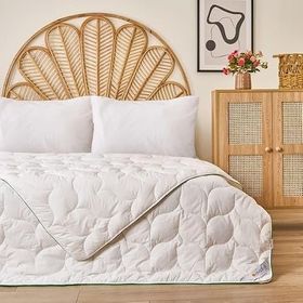 Evidea Soft Beyaz 195x215 cm Çift Kişilik Bambu Yorgan