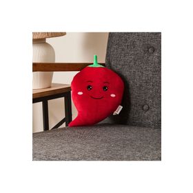 Evidea Soft Biber Figürlü Kırmızı 25 cm Yastık