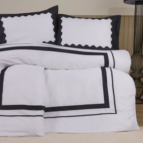 Evidea Soft Blanco Beyaz Çift Kişilik Nevresim Takımı