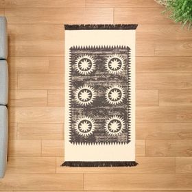 Evidea Soft Borgar Krem 80x150 cm Çift Taraflı Kilim