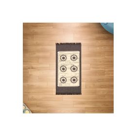 Evidea Soft Borgar Krem 80x150 cm Çift Taraflı Kilim