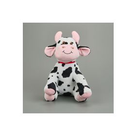 Evidea Soft Büyük İnek Figürlü Beyaz Siyah 40x27 cm Yastık
