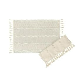 Evidea Soft Castel Beyaz 30x55 CM 2'li Amerikan Servis