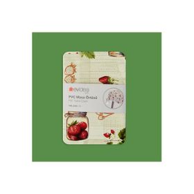 Evidea Soft Çilek Bej 140x200 cm PVC Masa Örtüsü
