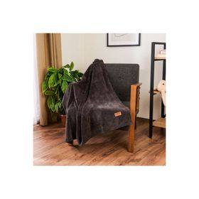 Evidea Soft Cozy Antrasit 120x160 cm Wellsoft TV Battaniyesi