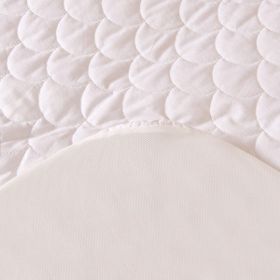 Evidea Soft Dalga Kapitoneli Fitted Beyaz 160x200 cm Çift Kişilik Alez