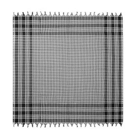 Evidea Soft Ekoseli Siyah 165x165 cm Piknik Örtüsü