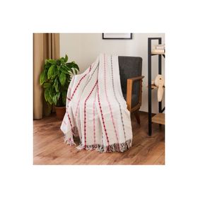 Evidea Soft Elvia Krem 130x170 cm Pamuklu TV Battaniyesi