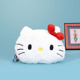 Evidea Soft Hello Kitty Figürlü Beyaz 38x40 cm Yastık