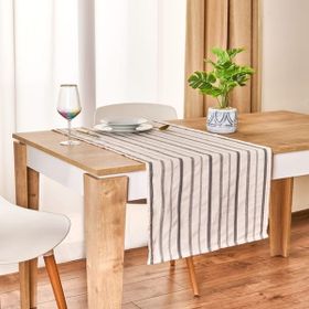 Evidea Soft Herringbone Ekru Antrasit 50x130 cm Runner