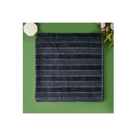 Evidea Soft Kadife Antrasit 70x140 CM Banyo Havlusu