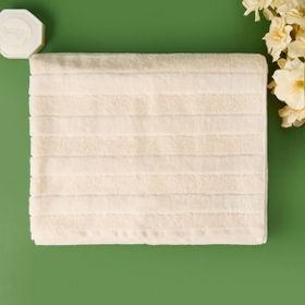 Evidea Soft Kadife Ekru 70x140 CM Banyo Havlusu