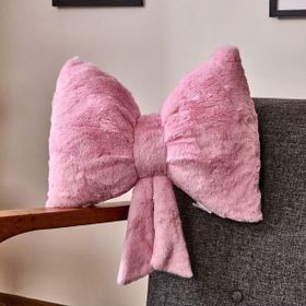 Evidea Soft Kurdele Figürlü Pembe 40x30 cm Yastık