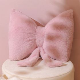 Evidea Soft Kurdele Figürlü Pembe 40x30 cm Yastık