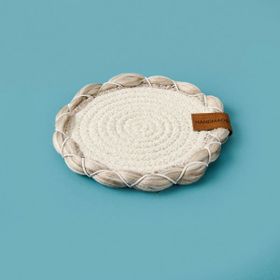 Evidea Soft Laetus Ekru Bej 13x13 cm Bardak Altlığı
