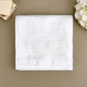 Evidea Soft Lapa Beyaz 50x90 CM Yüz Havlusu