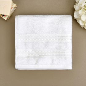 Evidea Soft Lapa Beyaz 50x90 CM Yüz Havlusu