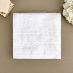 Evidea Soft Lapa Beyaz 50x90 CM Yüz Havlusu