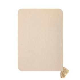 Evidea Soft Lole Bej 50x150 cm Püsküllü Runner