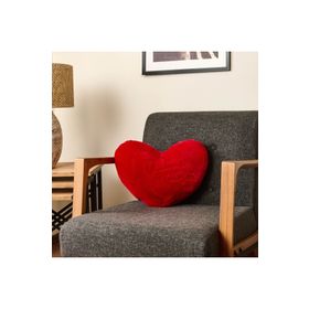 Evidea Soft Love Figürlü Kırmızı 45 cm Yastık