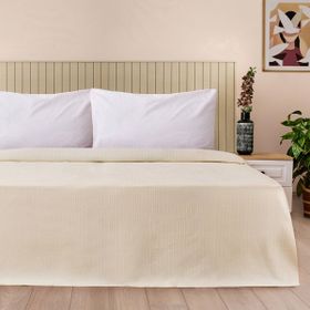 Evidea Soft Luna Krem 200x220 cm Çift Kişilik Pike