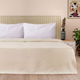 Evidea Soft Luna Krem 200x220 cm Çift Kişilik Pike