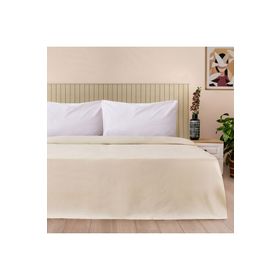 Evidea Soft Luna Krem 200x220 cm Çift Kişilik Pike