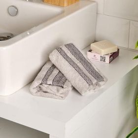Evidea Soft Moneo Antrasit 30x30 cm 2'li Havlu Seti