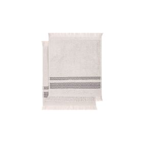 Evidea Soft Moneo Antrasit 30x30 cm 2'li Havlu Seti