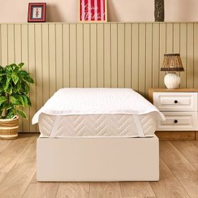 Evidea Soft Nando 100x200 cm Beyaz Basic Lastikli Alez