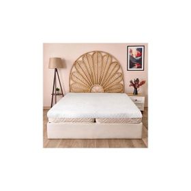 Evidea Soft Nando 160x200 cm Beyaz Basic Çift Kişilik Lastikli Alez