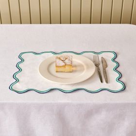 Evidea Soft Nonna Yeşil Mavi 30x50 cm Amerikan Servis