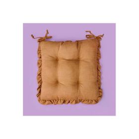Evidea Soft Nora 40x40 cm Açık Kahverengi Sandalye Minderi