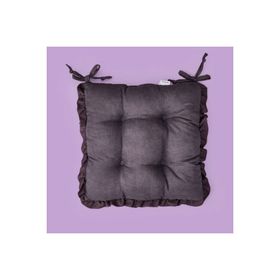 Evidea Soft Nora 40x40 cm Antrasit Sandalye Minderi