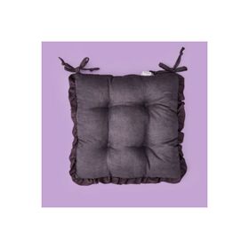 Evidea Soft Nora 40x40 cm Antrasit Sandalye Minderi
