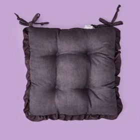 Evidea Soft Nora 40x40 cm Antrasit Sandalye Minderi