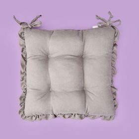 Evidea Soft Nora 40x40 cm Gri Sandalye Minderi
