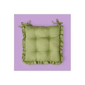 Evidea Soft Nora 40x40 cm Yeşil Sandalye Minderi