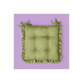 Evidea Soft Nora 40x40 cm Yeşil Sandalye Minderi