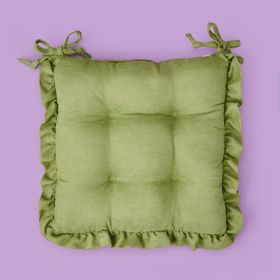 Evidea Soft Nora 40x40 cm Yeşil Sandalye Minderi
