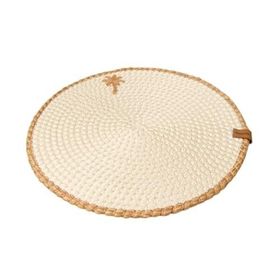 Evidea Soft Palm Ekru 33x33 cm Nakışlı Supla