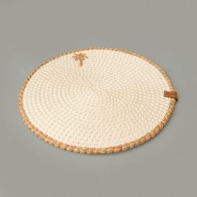 Evidea Soft Palm Ekru 33x33 cm Nakışlı Supla