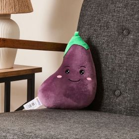 Evidea Soft Patlıcan Figürlü Mor 25 cm Yastık
