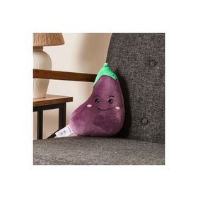 Evidea Soft Patlıcan Figürlü Mor 25 cm Yastık