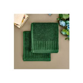 Evidea Soft Patte Yeşil 30x30 CM 2'li Havlu Seti
