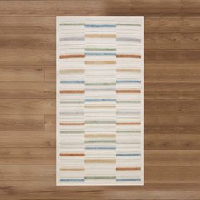 Evidea Soft Penta Kırık Beyaz 80x150 cm Tozumaz Antialerjik Halı