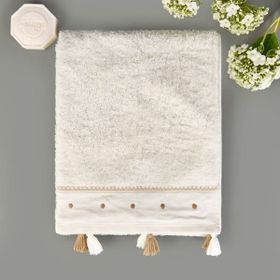 Evidea Soft Piene Ekru Bej 50x90 cm Yüz Havlusu