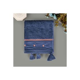 Evidea Soft Piene Lacivert Kiremit 30x50 cm El Havlusu