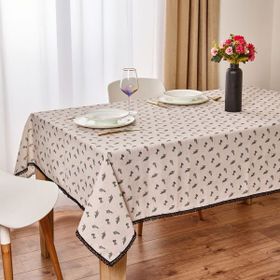 Evidea Soft Pine Ekru 140x200 cm Masa Örtüsü